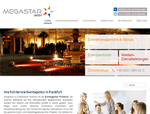 Tablet Screenshot of eventagentur-frankfurt.net